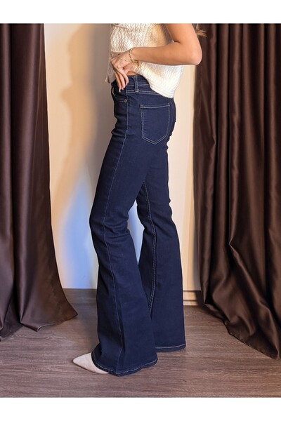 LOISY Blugi de damă cu picioare evazate