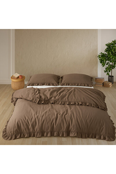 Naturel Collection Δίχρωμο Σετ Παπλωματοθήκης Διπλού Μεγέθους