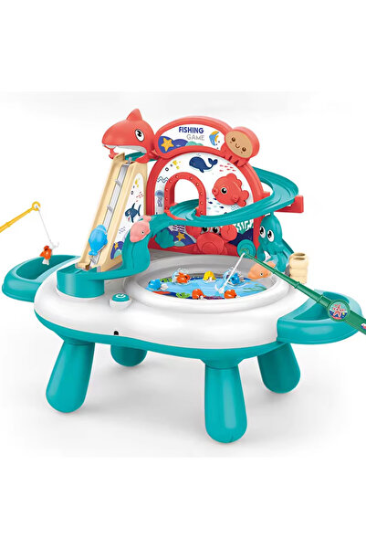 Matadi Masuta interactiva de pescuit cu doua undite,sunete si lumini Fishing ...