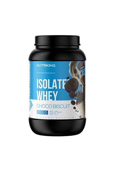 Nutriking Isolated Whey Protein 2100 Gr 70 Servis Oreo Çikolata Bisküvi