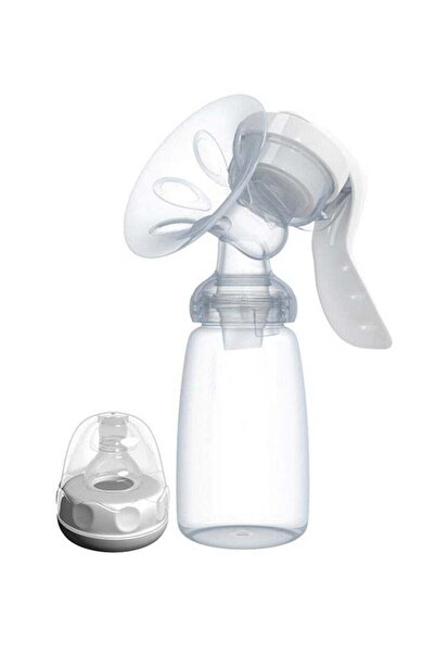 Whale's Bestie Manual Breast Pump with Bottle & Pacifier – BPA Free Silicone & PP