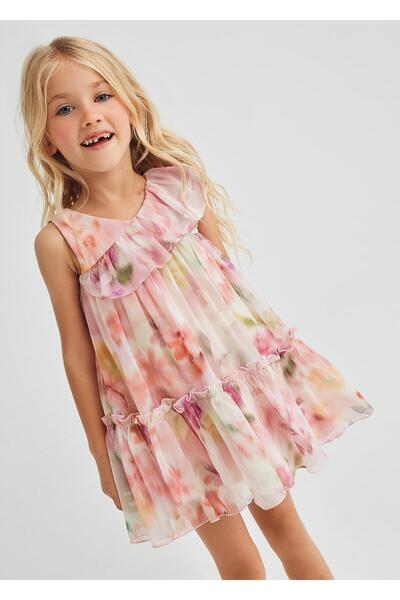 Abel & Lula فستان مايورال أبيل لولا للفتيات تورونتو باللون الوردي