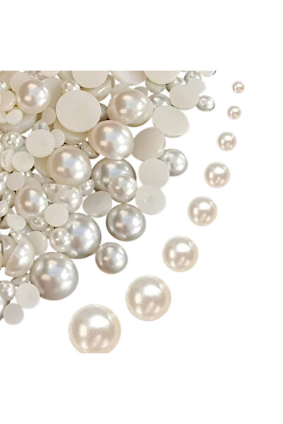 Klassiqe 6 mm Hotfix İnci – 720 Adet | Ütüyle Yapışan Dekoratif İnci Taşı