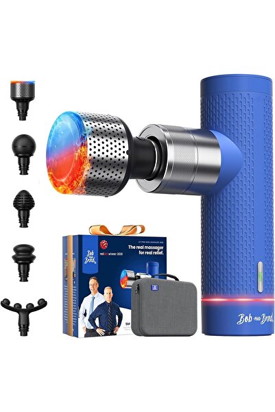 Bob and Brad مسدس التدليك A7 برو مع خاصية العلاج بالحرارة والبرودة