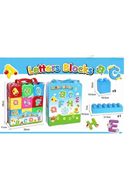 Toybox مكعبات حروف كبيرة، لعبة تعليمية للأطفال