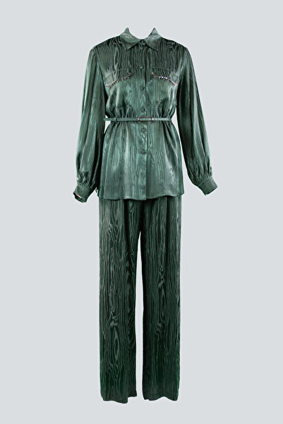 IDYL Detailed Belt Suit