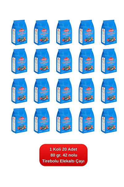 Çaykur 42 Nolu Tirebolu Elekaltı Çayı 80 gr. 20'li koli