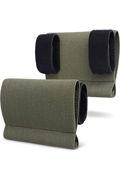 Choice حامل عاصبة مطاطي أخضر، شريط تثبيت تكتيكي، جراب كم عاصبة، ملحق حزام قتا...