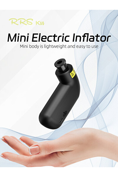 Choice مضخة هواء كهربائية صغيرة RRSKIT بقوة 100 رطل لكل بوصة مربعة، مضخة دراجات محمولة قابلة لإعادة الشحن، منفاخ إطارات ضاغط