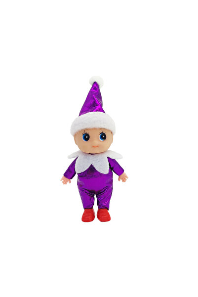 Choice Purple Christmas Mini Baby Elf Dolls Todder Elves Shining Kindness Cra...