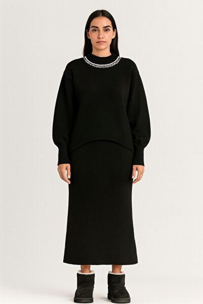 Gold Vitray Set Elegant de Dama cu Perle