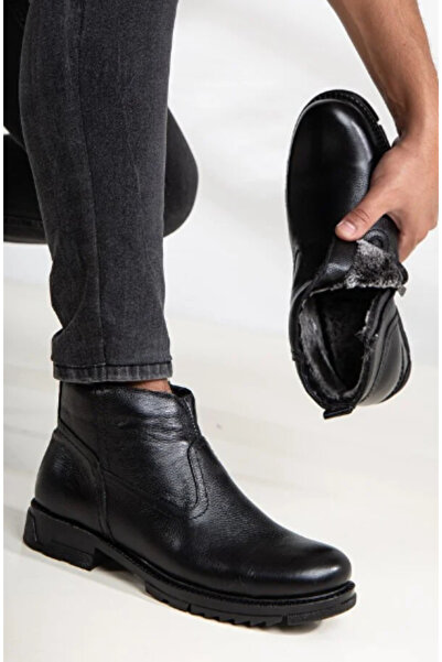 Cozi company Genuine Leather, Fur Inside, Waterproof, Zippered, Non-Slip Sole Boots