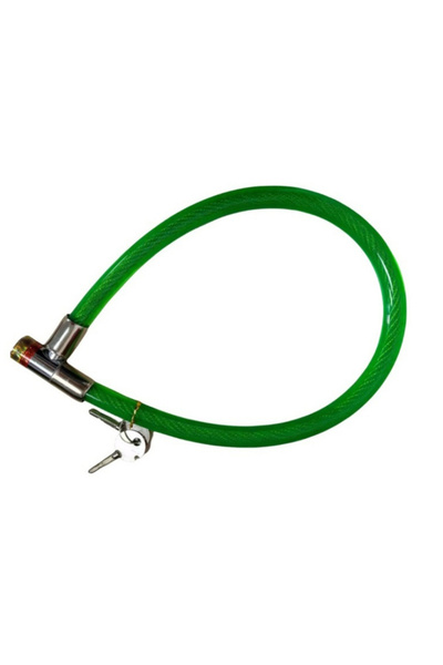 Choice قفل دراجة محمول أخضر، قفل سلك فولاذي، قفل ناعم مضاد للسرقة، قفل مستقيم...