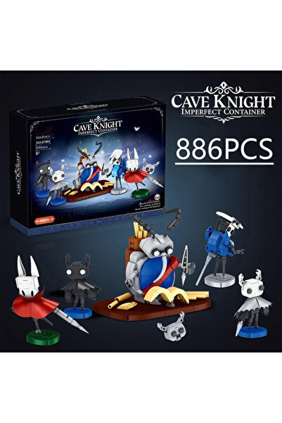 Miniso لعبة بناء Hollow Knight الجديدة لعام 2026 بدون صندوق، نموذج أسود، لعبة...