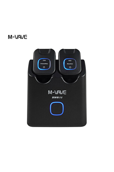 Choice جهاز إرسال واستقبال لاسلكي للجيتار M-vave SWS11 بتردد 5.8 جرام مع علبة...