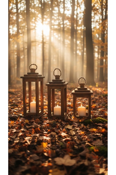 Dilek Öz Hediyelik 3 lü Yer Mumluğu Şamdan Dekoratif Süs