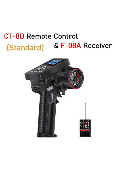 Choice جهاز إرسال لاسلكي CT-8B Standard HotRC CT8A CT8B بتردد 2.4 جيجاهرتز و8...
