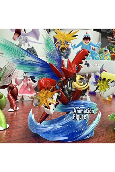 Choice1 10 سنتيمتر/3.93in أنيمي Pokemen الشكل ميجا Scizor عمل أرقام البلاستيك...