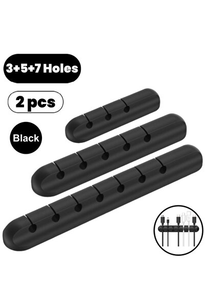 Choice منظم أسلاك الكابلات D2 بثلاثة/خمسة/سبعة ثقوب، أربطة لتنظيم الكابلات، م...