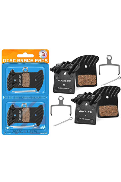 BUCKLOS قطعتان من وسادات فرامل الدراجة الهوائية الخزفية BL03S لدراجات NUTT MT...