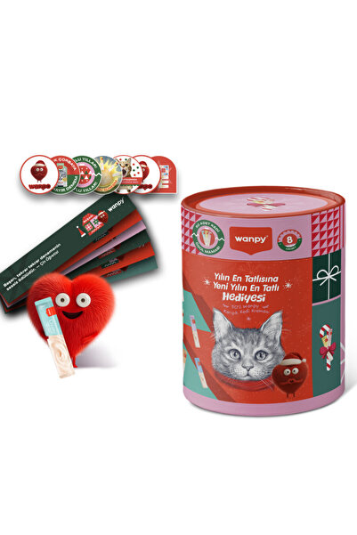 Wanpy Yılbaşı Kedi Ödül Kreması 50`Li Paket