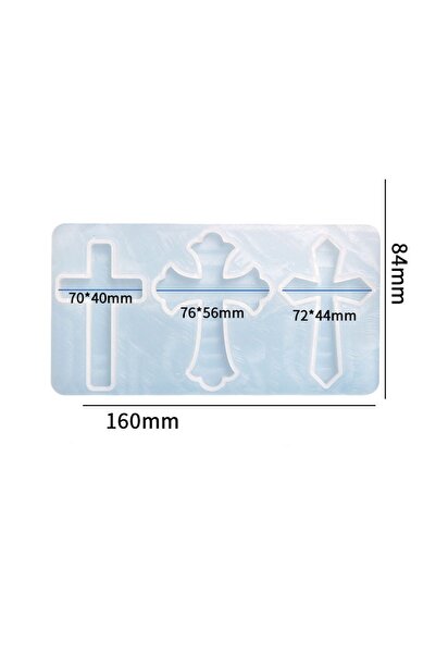 Choice ٤ قوالب سيليكون للهالوين لصنع الأقراط والقلائد: أشباح، خفافيش، وصلبان