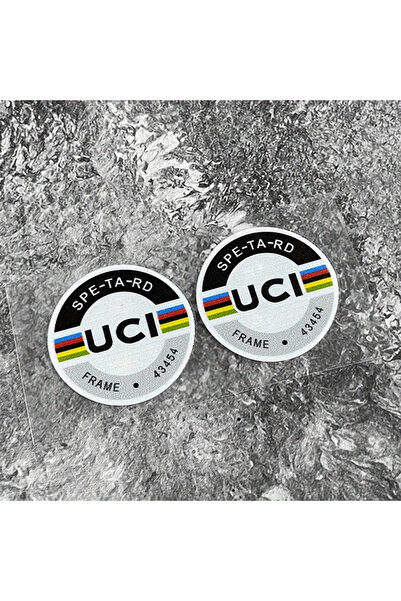 Choice 2pcs 1/2/4 Piece International Cycling Union Certified Round Sticker O...
