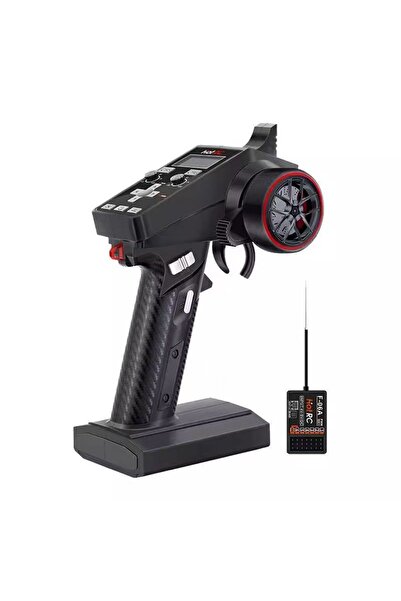 Choice CT-6A-F-06A HOTRC CT-6A 2.4G نموذج تحكم هجين للمركبات والسفن، 6 قنوات، تغذية الجهد، دليل المستخدم