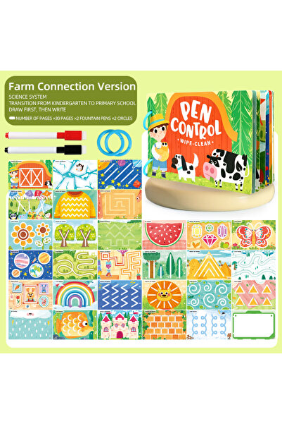 Choice3 كتاب أنشطة تعليمي للأطفال من عمر سنتين إلى أربع سنوات، DATGO-134، منا...