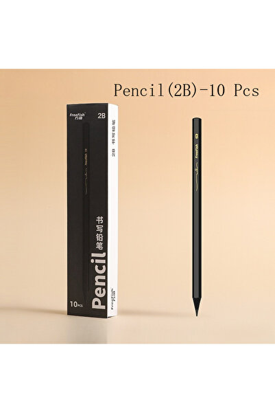 Choice Pencil(2B)-10 Pcs 10/20 Pcs Pencils 2B/HB Write Smooth Simple Black fo...