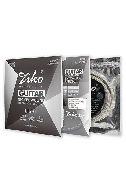 Choice DN-010 ZIKO DN-010Electric Guitar Strings Steel Core Nickel Wound Play Real Heavy Metal Rock Guitarr