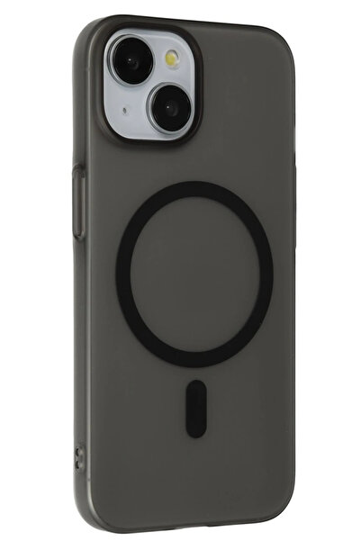 Joko 1612019747 غطاء آيفون 15 بلس تونا بي سي سليم ماج سيف (131920) - أسود