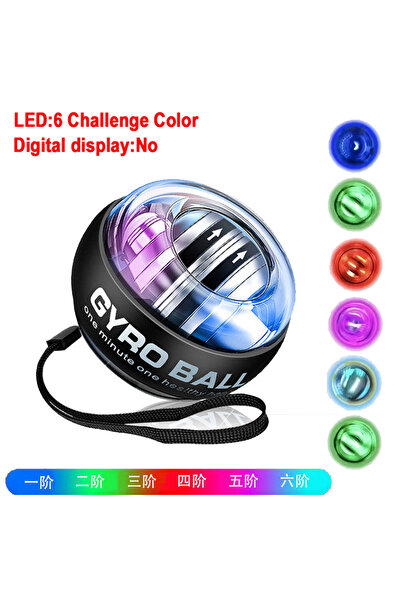 Choice D Ball-Wiht LED elf-starting Gyro Ball Gyroscopic Power Wrist Ball For...