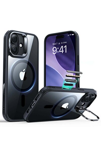 ESR Apple iPhone 17 Classic Hybrid Kamera Kontrol Koruma Butonlu Magsafe Stan...