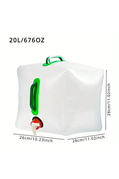 Choice 20L Outdoor Folding Water Bag Large Capacity Portable Water Bag Big Co...