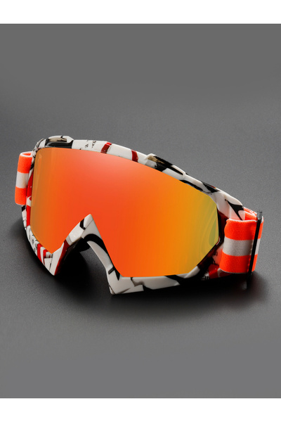 Choice نظارات تزلج مضادة للضباب معززة بغشاء أصلي من بايكوانغتشنغمو - نظارات ر...