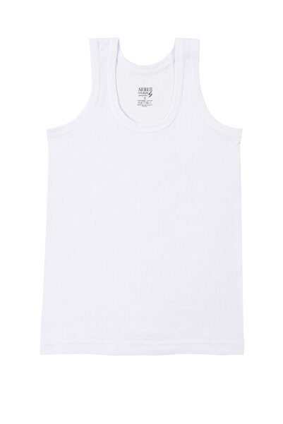 Seher Yıldızı Sec0036 12 Pieces Children's Boys' Singlets