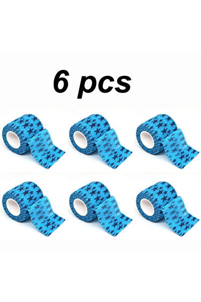 Choice 5cm X 4.8m 6 pcs 6 Pcs Sports Elastic Bandage Self Adhesive Tape Prote...
