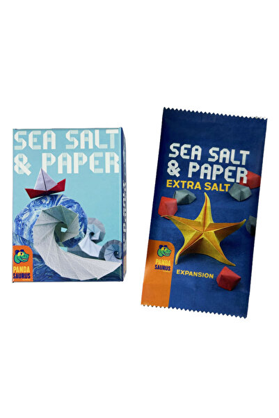 Choice ملح البحر - قطعتان من لعبة بطاقات ملح البحر والورق - لعبة بطاقات إضافي...
