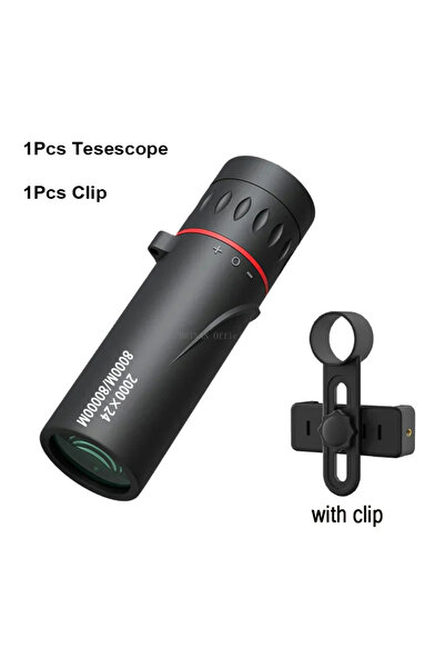 Choice Telescope with clip 2000x24 HD Monocular Telescope Mini Portable Mobil...