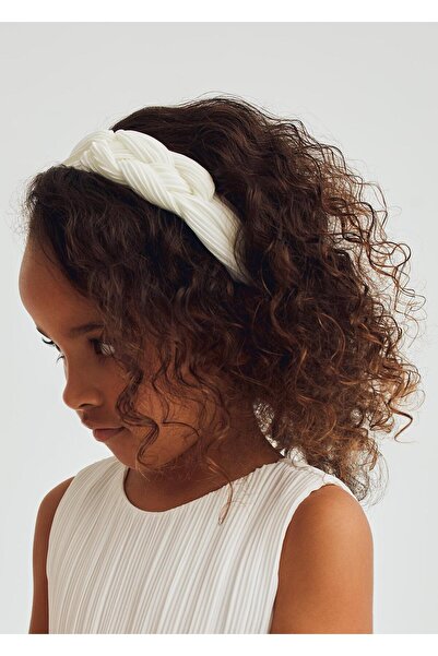 Abel & Lula Mayoral Abel Lula Girl's Knitted Crown Bloom White