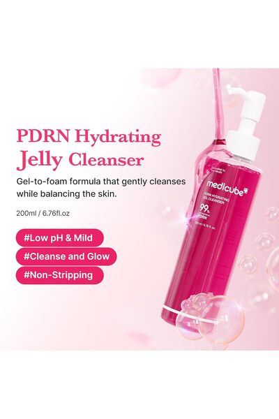 Medicube منظف جل يتحول إلى رغوة من PDRN