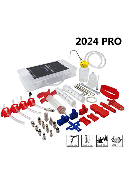 Choice طقم تنظيف زيت فرامل القرص الهيدروليكية للدراجات الهوائية الاحترافية 20...