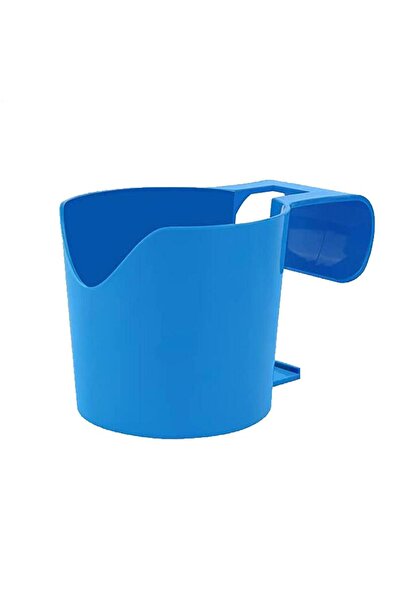 Choice حامل أكواب أزرق اللون لحمامات السباحة، رف تخزين للمشروبات بجانب المسبح...