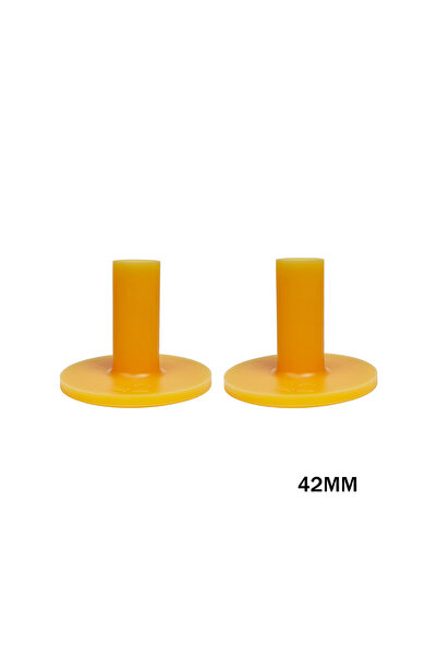 Choice قطعتان من دبابيس الجولف للتدريب المنزلي، مقاس 42 مم، مناسبة لملاعب الت...