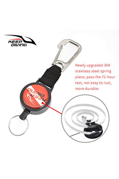 Choice حبل أمان من الفولاذ المقاوم للصدأ قابل للتمديد، مقاوم للصدأ، مضاد للضي...