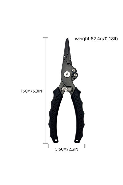 Choice كماشة من الفولاذ المقاوم للصدأ، قطعة واحدة، طولها 16 سم، وزنها 136 غرا...