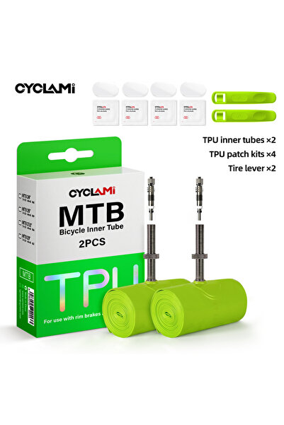 Choice أنبوب داخلي خفيف الوزن للغاية من مادة TPU للدراجات الجبلية من CYCLAMI،...