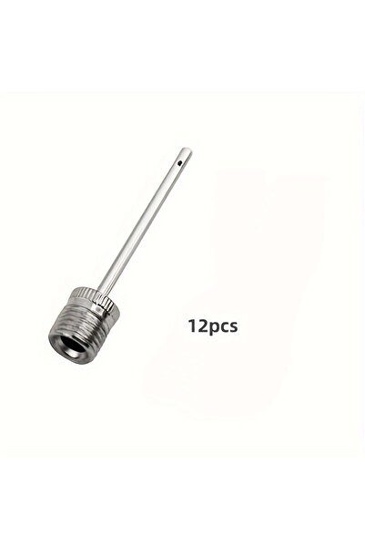 Choice JSCQZ-12pcs Ball Pump Needles, Inflating Air Pump Needles, Stainless Steel Air Pump Inflator Needles