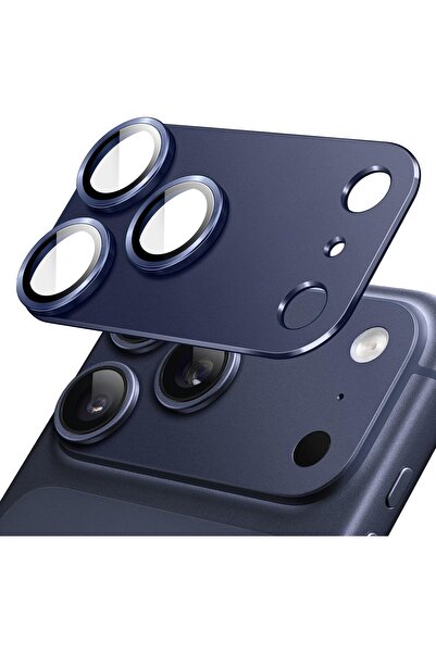 Alstrap واقي عدسة الكاميرا لهاتف iPhone 17 Pro Max مع إطار معدني وواقي زجاجي